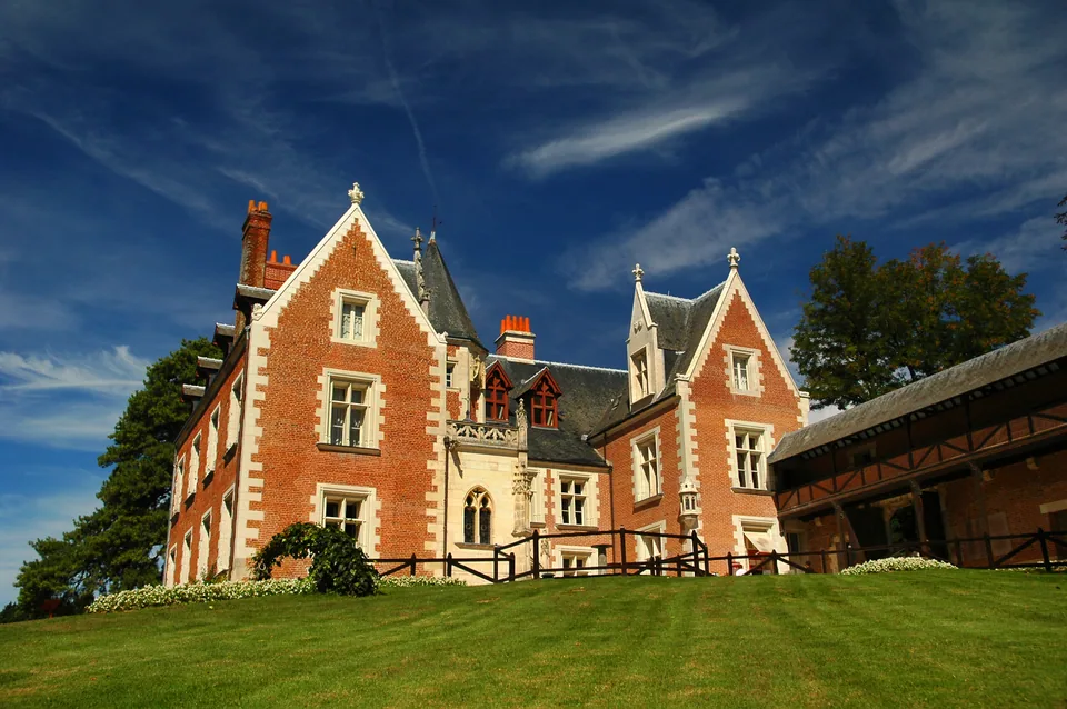 Le château du Clos Lucé, à Amboise.
